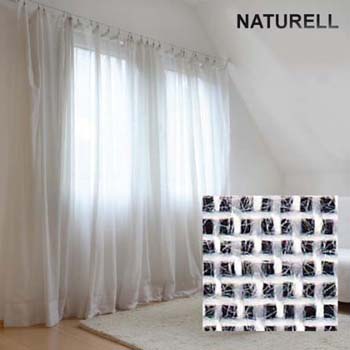 Rideaux anti-onde. Il est simplement recommand de bien le poser pour ne pas laisser de zones ou les ondes pourraient s'infiltrer.
En outre, ce textile ne peut et ne doit pas tre mis  la terre.