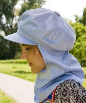Le secret du tissu anti ondes de cette casquette pour lectrosensible se trouve dans ses fils: Grace  des filaments de mtal gains extremement fins dans le coeur du fil on obtient une protection contre les ondes de hautes frquences.